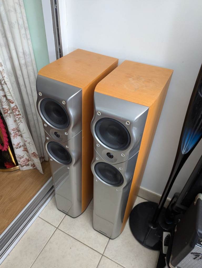 Mission M53 reflex loaded Speakers. 