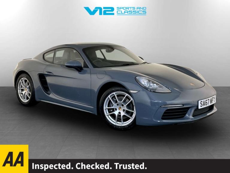 2017 Porsche 718 Cayman 2.0T Coupe 2dr Petrol Manual Euro 6 (s/s) (300 ps) Coupe Petrol Manual
