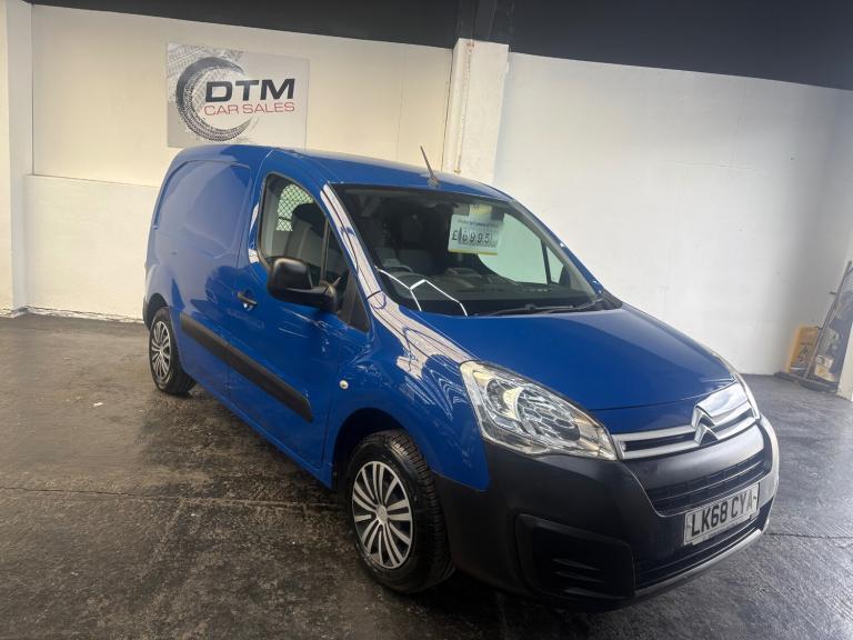 2018 Citroen Berlingo 1.6 BlueHDi 625Kg Enterprise 75ps PANEL VAN Diesel Manual