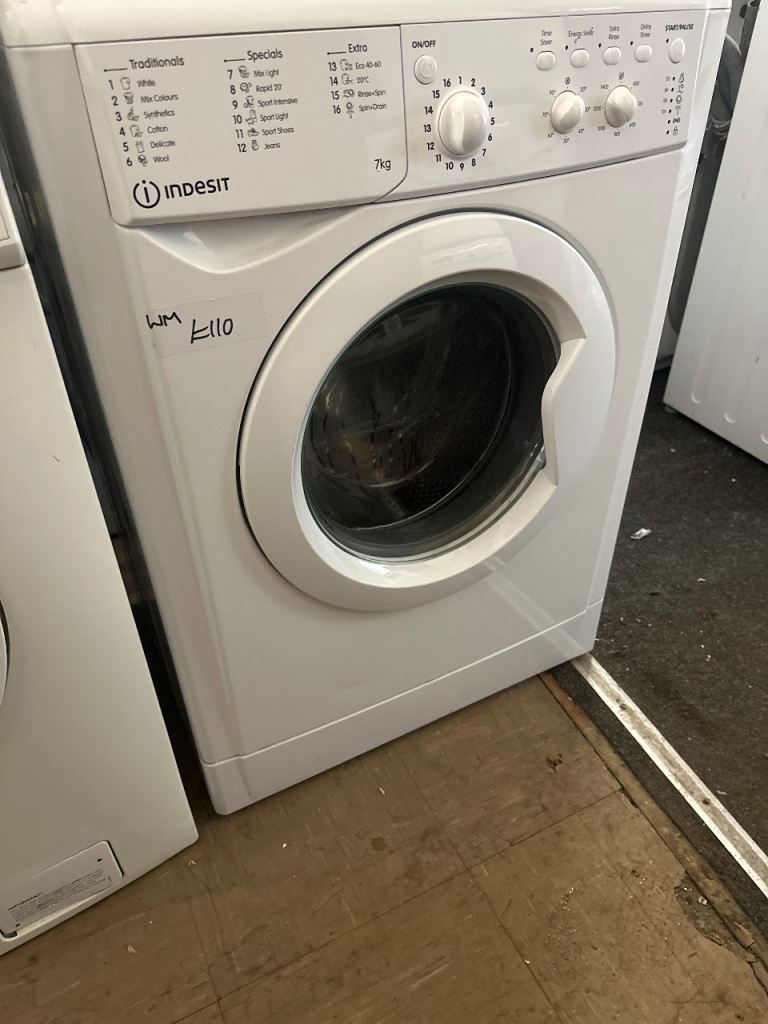 INDESIT WASHING MACHINE ALL WORKS 