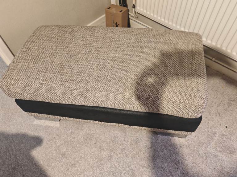 Large Upholstered Ottoman / Footstool – Stylish & Practical