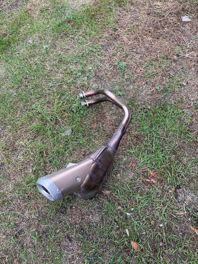 MT07 Exhaust