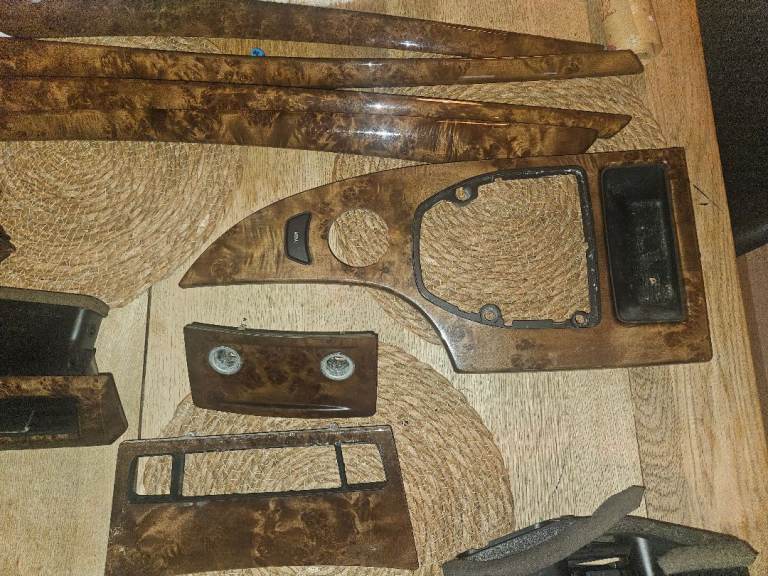 Bmw 5 series e60 interior pannels wood effect