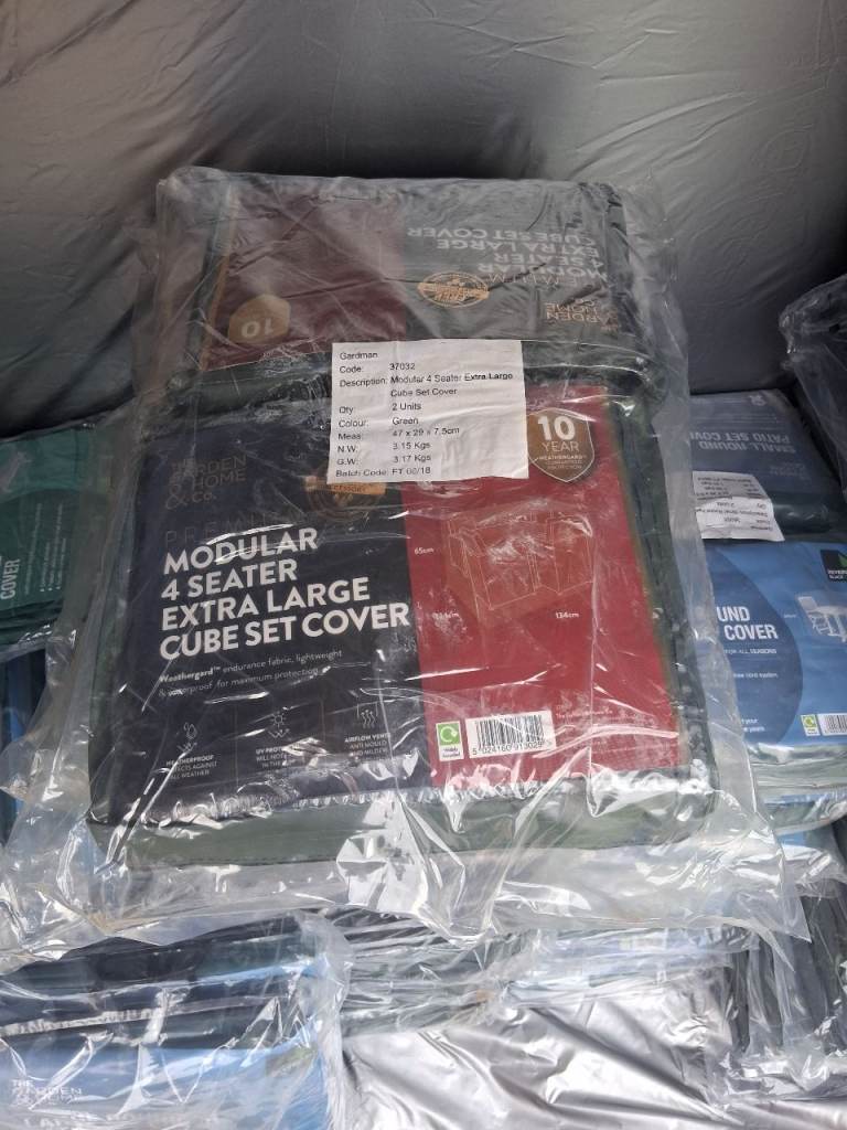118 Garden Furniture & BBQ Covers – Wholesale Job Lot 