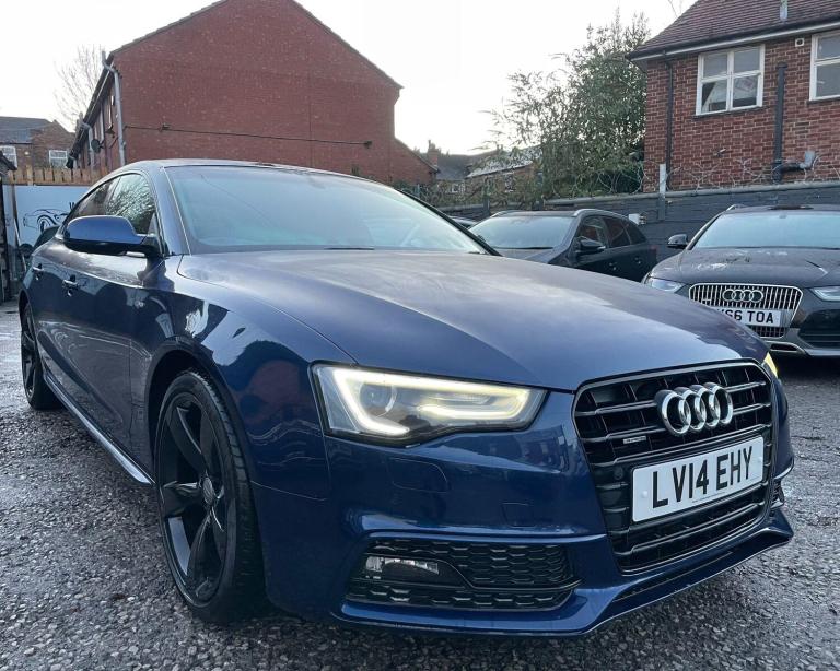2014 Audi A5 2.0 TFSI Black Edition Sportback S Tronic quattro Euro 6 (s/s) 5dr HATCHBACK Petrol ...