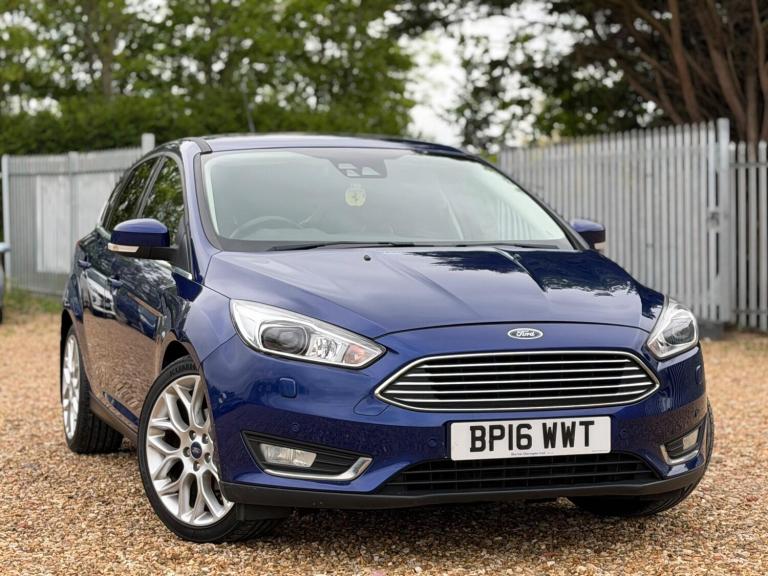 2016 Ford Focus 1.0 EcoBoost 125 Titanium X 5dr HATCHBACK PETROL Manual