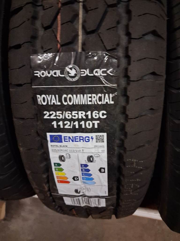 225/65R16C ROYAL COMMERCIAL BRAND NEW Commercial TYRES