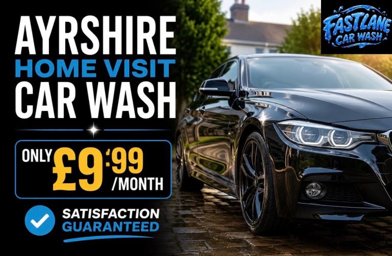 Ayrshire Home Visit Car Wash (Limited Slots Remaining) 