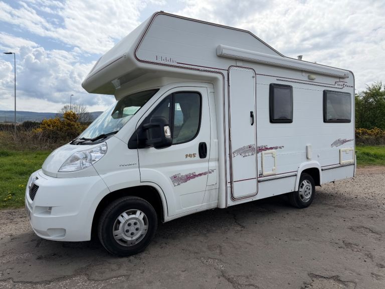 Motorhome Elddis 145 4 berth 4 seats 3500kg 22k miles rear lounge 