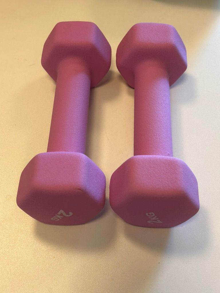 Pair of 2kg Dumbbells