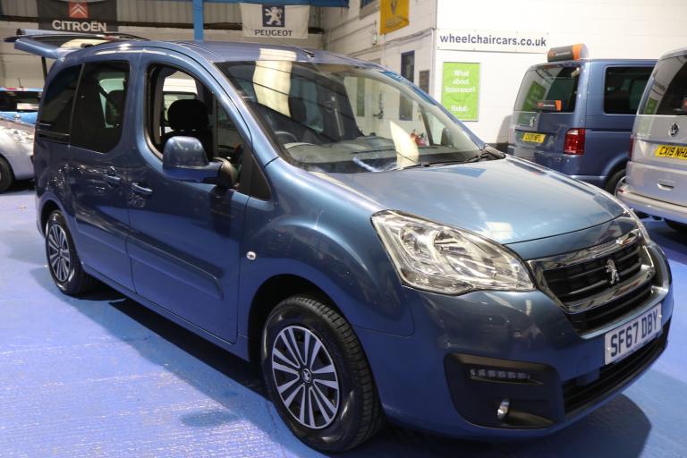 Peugeot Partner Petrol Wheelchair Accessible Vehicle Mobility WAV Ramp Winch