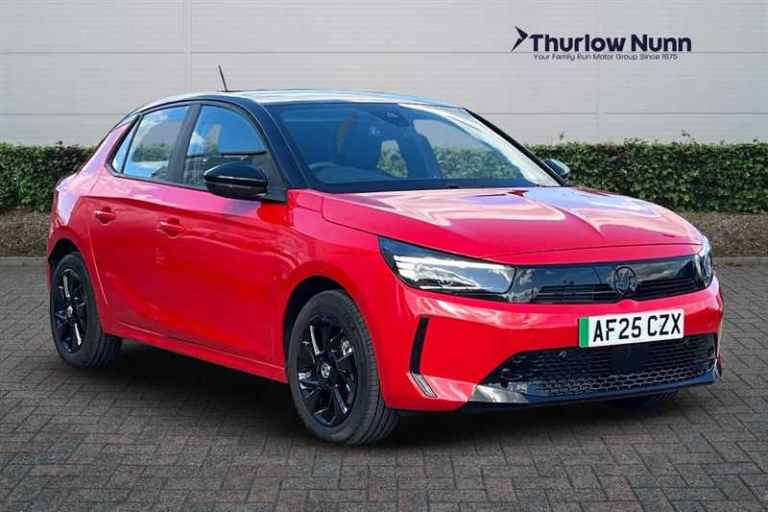 2025 Vauxhall Corsa 50kWh Yes Hatchback 5dr Electric Auto (136 ps) Hatchback Electric Automatic