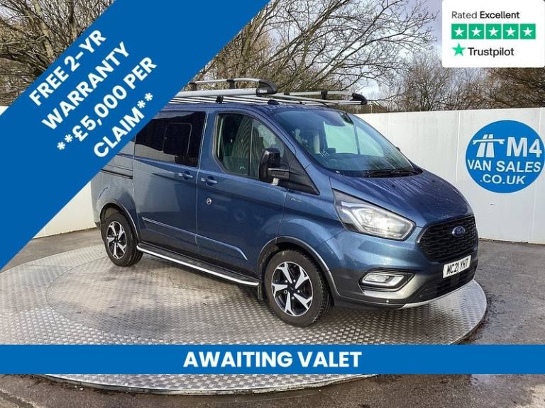 2021 Ford Transit Custom 320 EcoBlue Active Crewcab A/C Euro 6 Combi Van Diesel Automatic