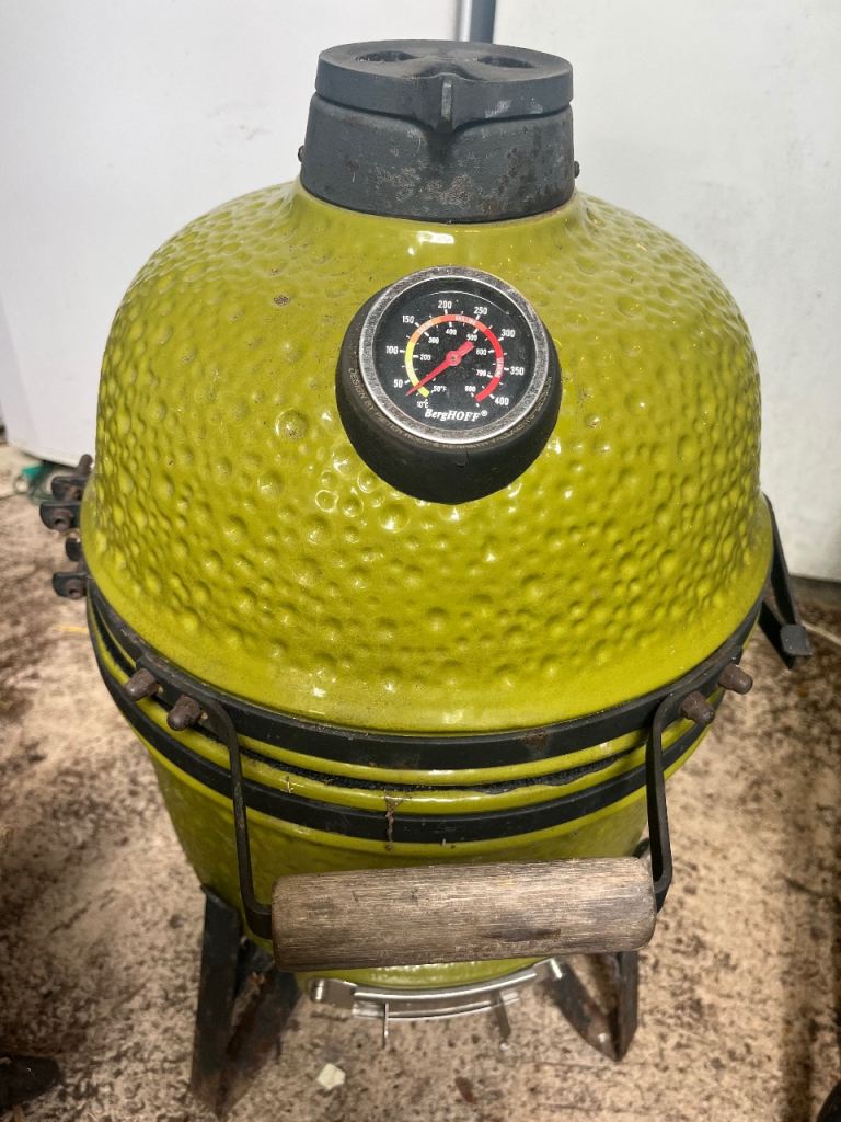 Berghoff Ceramic Mini Kamado BBQ Grill - Fair Condition