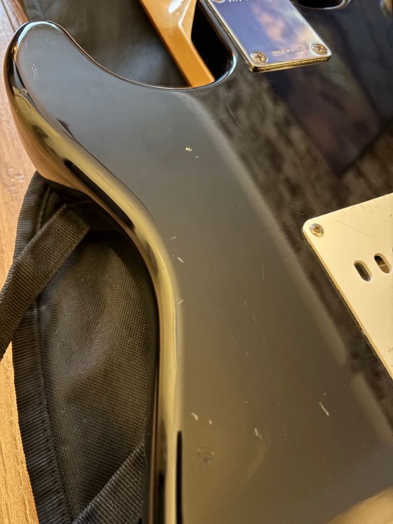 Squier Stratocaster Guitar and Blackstar Amplifier 