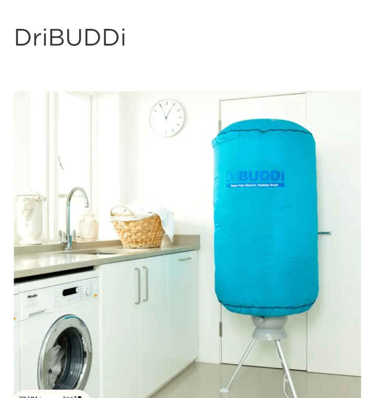 JML Dri Buddi Electric clothes drier  t