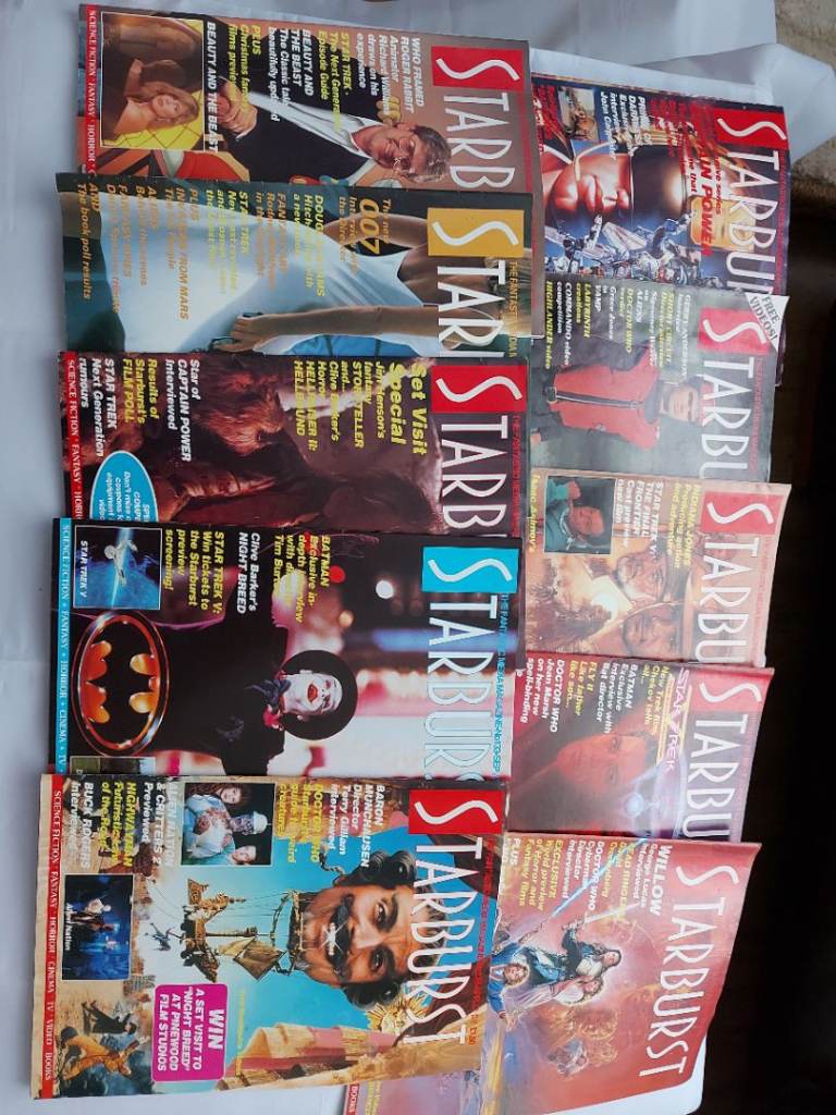 19x starburst magazines 