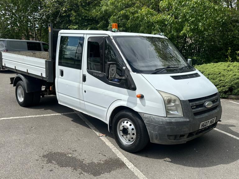 2007 Ford Transit Crew Cab Tipper 2.4tdci Lwb  CHASSIS CAB Diesel Manual
