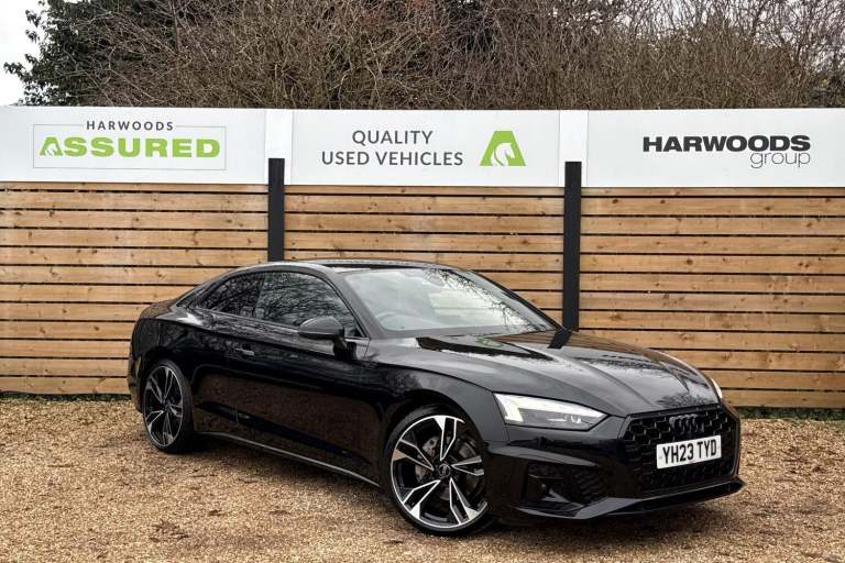 2023 Audi A5 2.0 TFSI 40 Black Edition Coupe 2dr Petrol S Tronic Euro 6 (s/s) (204 ps) COUPE Petr...