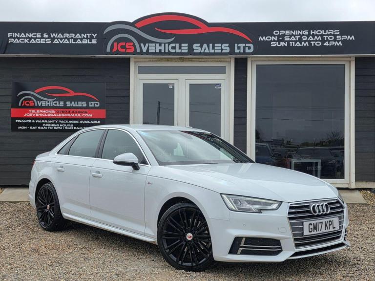 2017 Audi A4 2.0T FSI S Line 4dr S Tronic SALOON PETROL Automatic