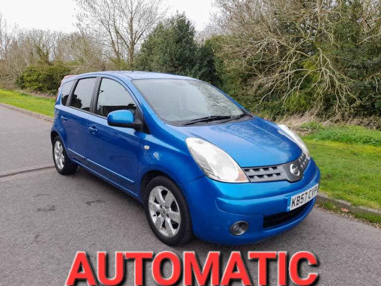 NISSAN NOTE TEKNA PETROL ULEZ COMPLIANT AUTOMATIC 5 DOOR MPV HPI CLEAR 12 MONTHS MOT 2008
