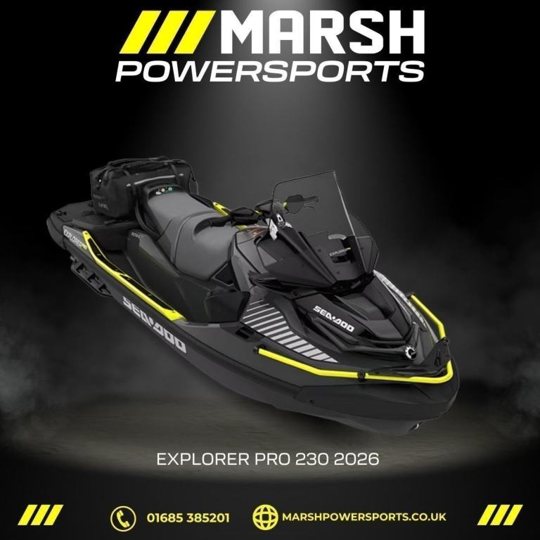 Sea-Doo Explorer Pro 230 2026 - Sea-Doo Main Dealer - Order NOW!