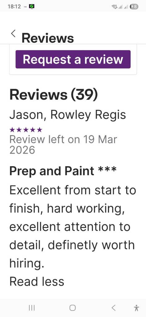 Professional Painting, decorating AND wallpapering 