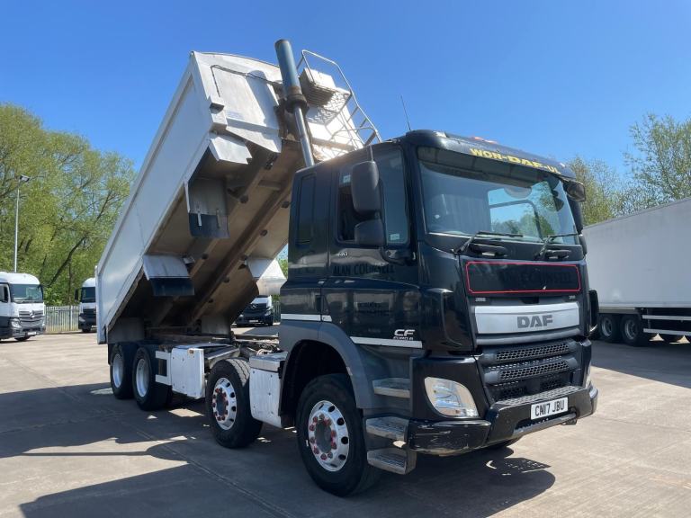 DAF CF440 *EURO 6*, 8X4 ALUMINIUM INSULATED TIPPER – 2017 – CN17 JBU