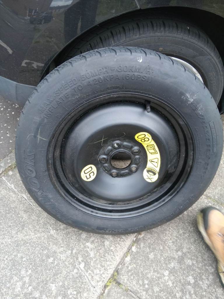 New spare tyre