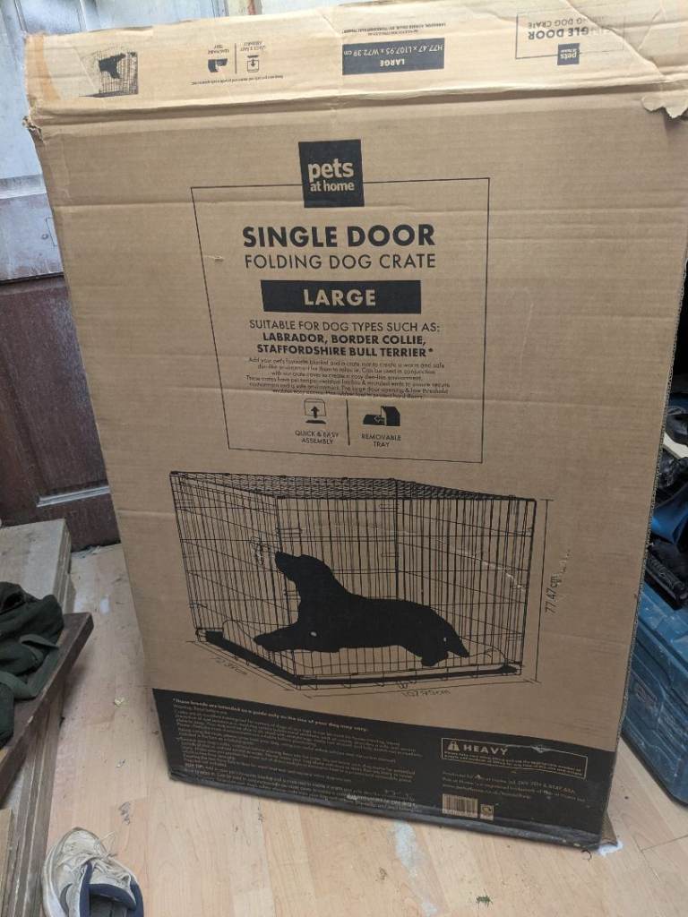 Large dog cage