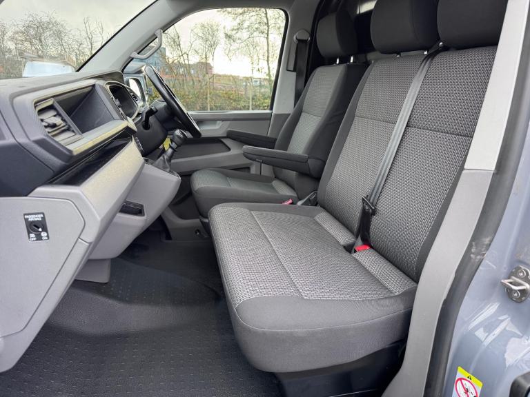 2022 Volkswagen Transporter T6.1 Highline 150 BHP. Pure Grey. 6 Sp Manual. AC. 