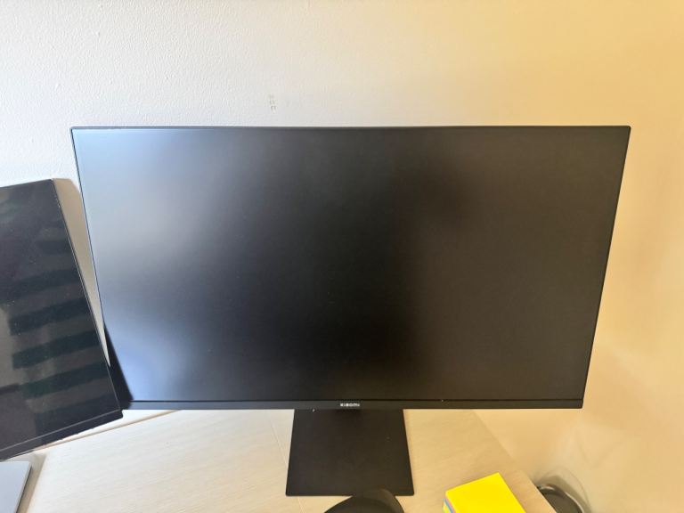Monitors (Dell and Xiaomi) 24 and 27 inches  - Black, Good Condition