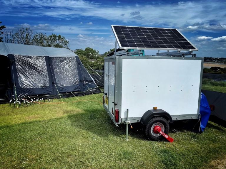 Trailer & Solar Kit for Off-grid Living 