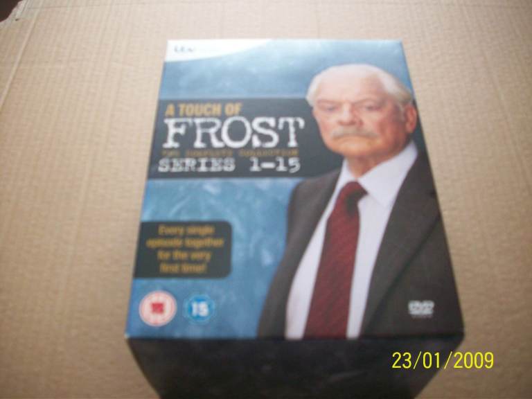 A Touch of Frost DVD Box Set – Series 1-15, Good Condition FREE P/P 