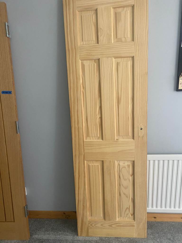 6 Panel Pine Interior Door