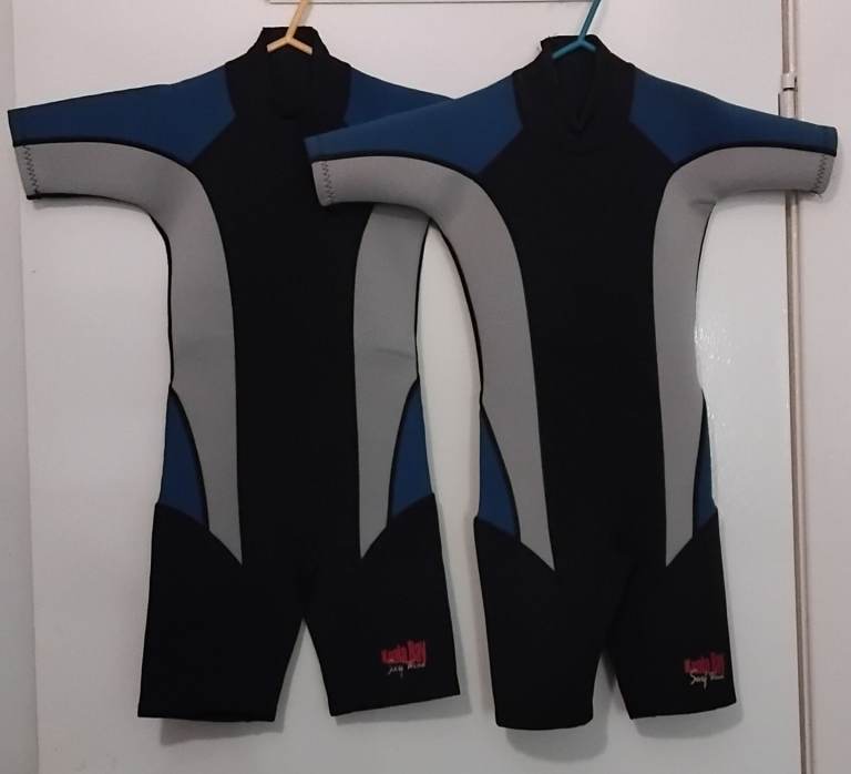 Boys Wetsuit Age 4-5 Years, £5 each, 2 Available 