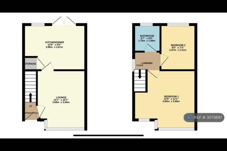 2 bedroom house in Third Avenue, Luton, LU3 (2 bed) (#3073697)