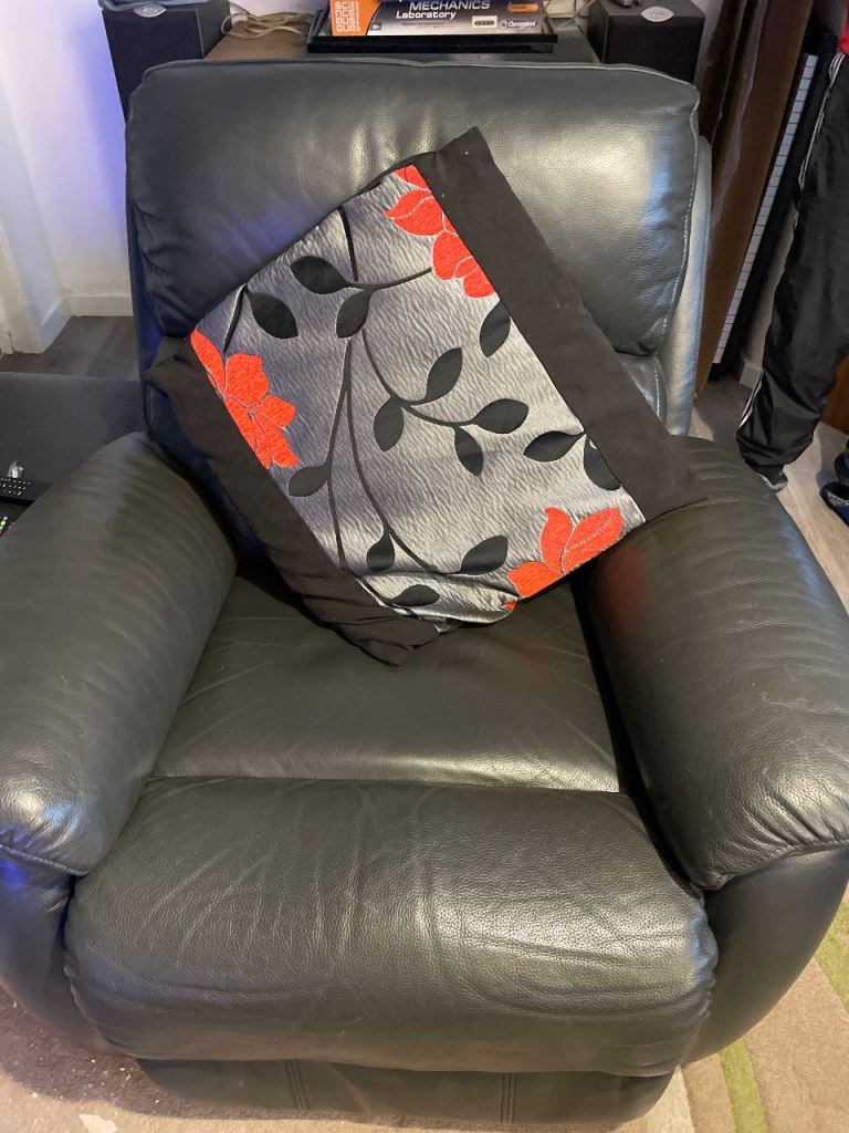 Electric leather reclining suite