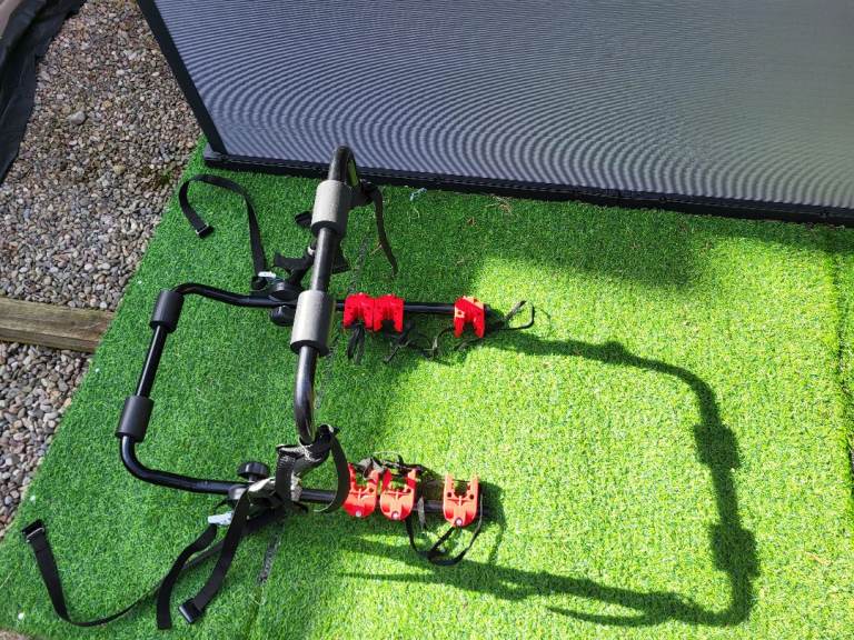 3 Bike Carrier For Car Trunk Mount Rack Bicycle Stand Cycle Universal Car Rack