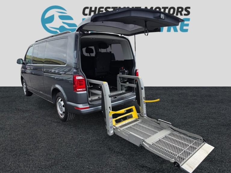 VW Transporter Shuttle WAV Wheelchair Access Auto 7 Seats 13K Miles No VAT