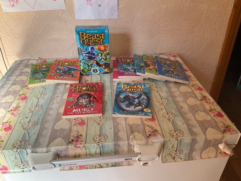 Beast Quest Books Collection – 15 Titles, Good Condition