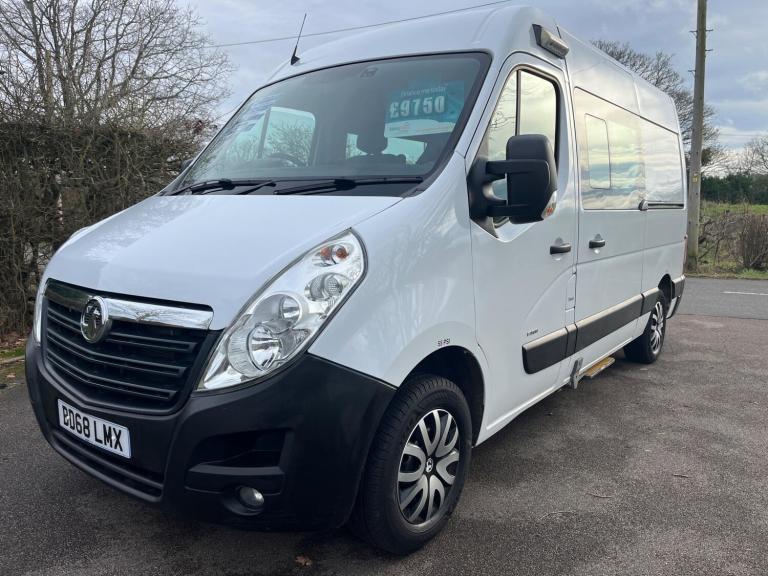 2018 Vauxhall Movano 2.3 CDTi 3500 FWD L2 H2 Euro 6 5dr PANEL VAN Diesel Manual