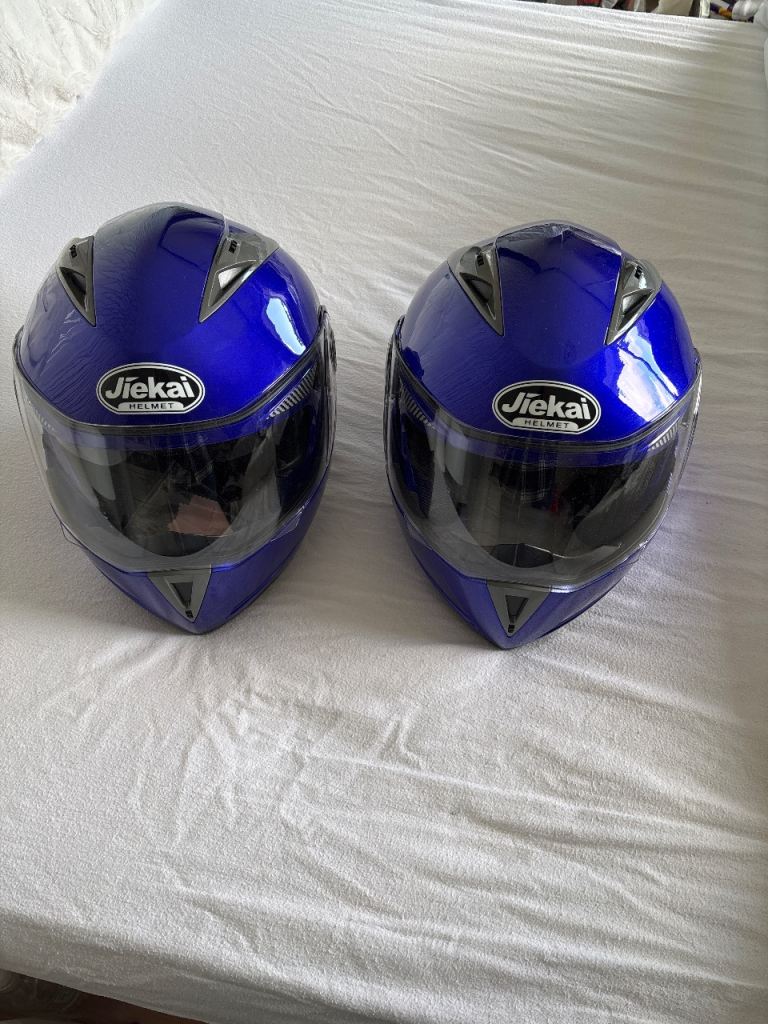 Motorcycle helmets.x2.