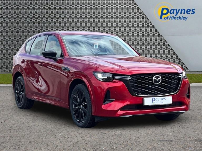 2022 MAZDA CX-60 2.5 e-SKYACTIV 17.8kWh Homura pHEV Auto 4WD E6 5dr Red LOW MLS