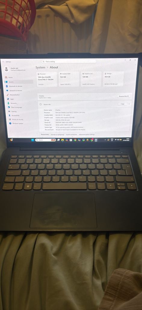 Lenovo ideapad slim 5 laptop