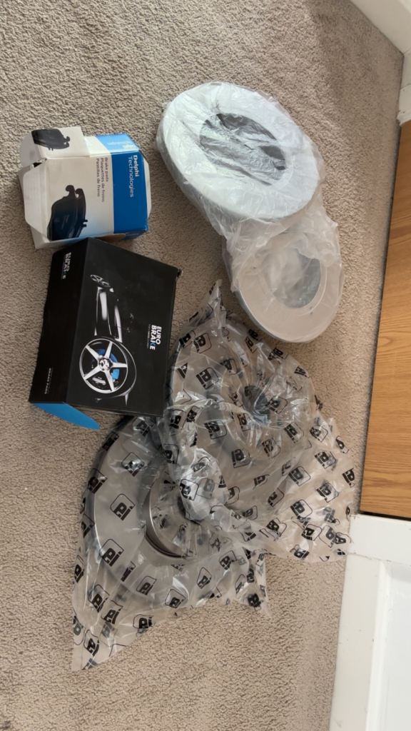 Break pads and discs brand new