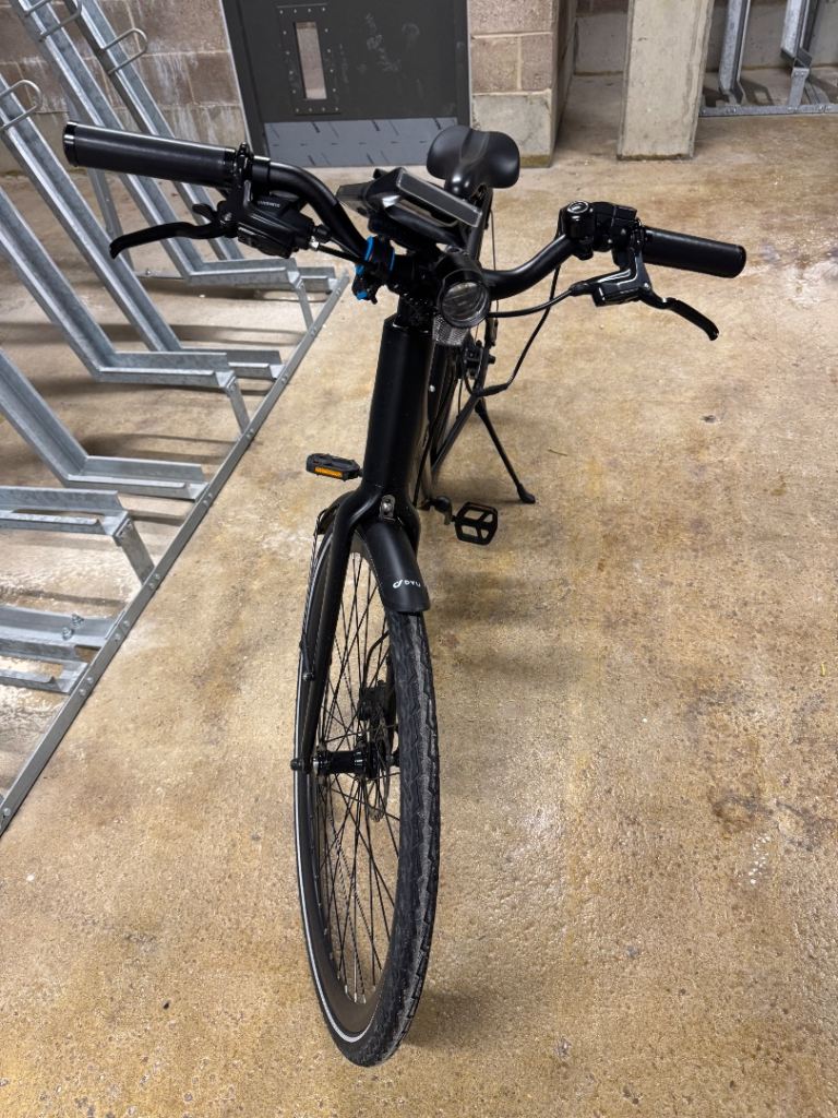 DYU Stroll 1 700C Electric Bike Black