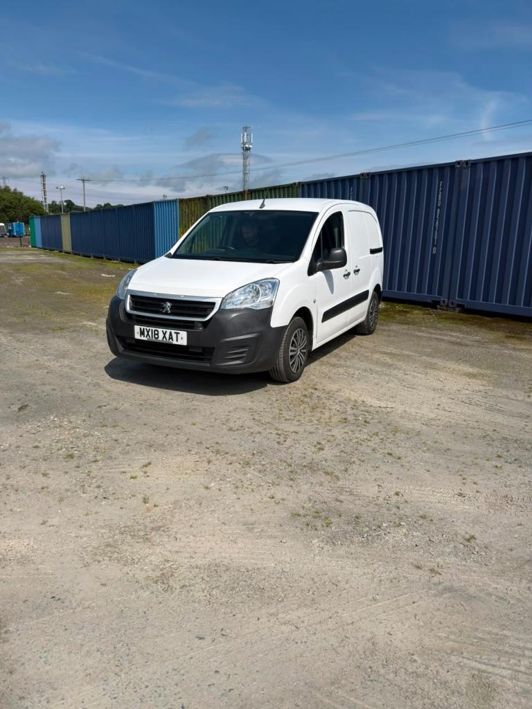 Peugeot, PARTNER, Panel Van, 2018, Manual, 1560 (cc)
