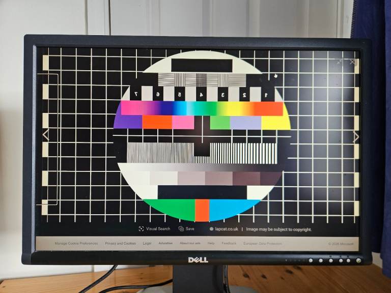 Dell Ultrasharp 24 inch monitor with stand, £28.00 for Sale