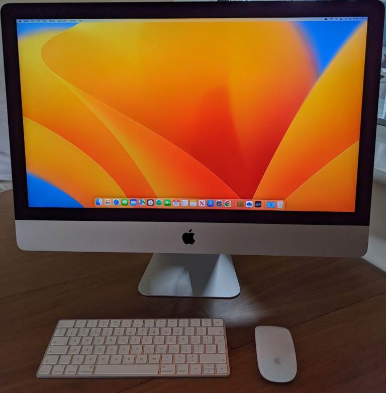 iMac 18,3/27in 5K Retina/40GB Ram+512GB SSD/GPU Pro570 4GB/CPU i5 3.4G Quad-Core